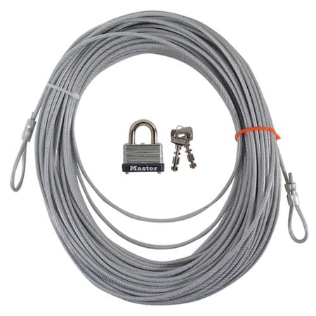 150' Cable W/ Lock